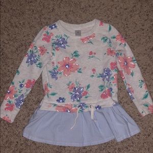 4T Carter’s tunic sweatshirt top